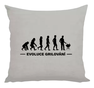 Polštář Evoluce - grilování