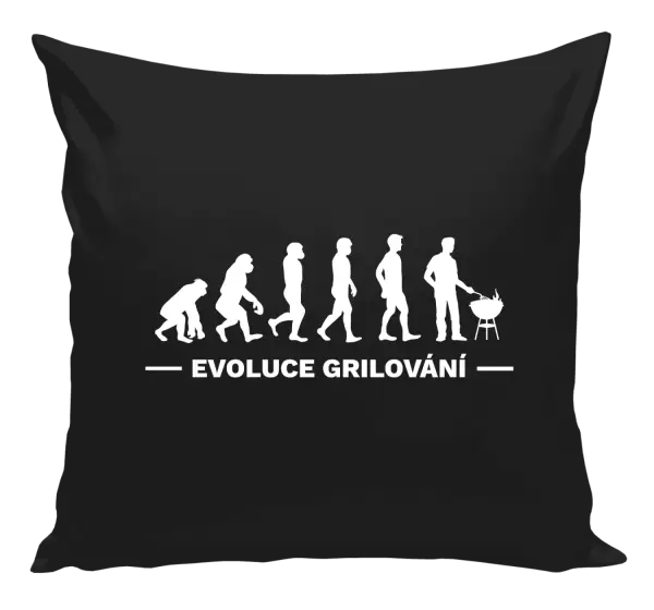 Polštář Evoluce - grilování