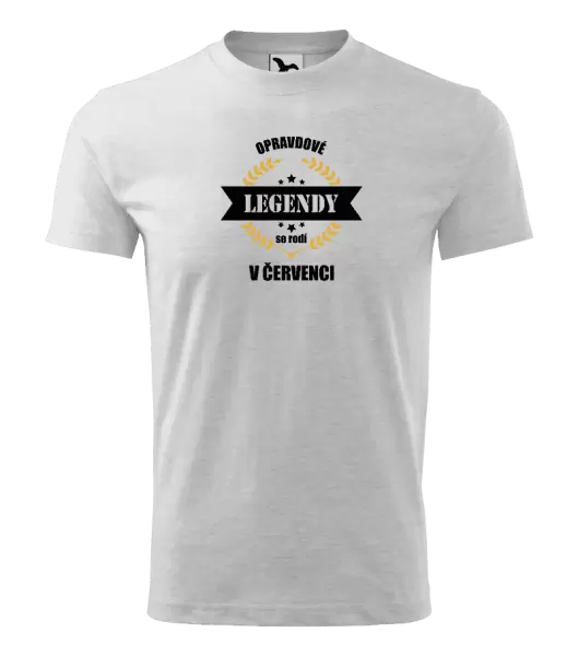 Dětské tričko Opravdové legendy se rodí v ...