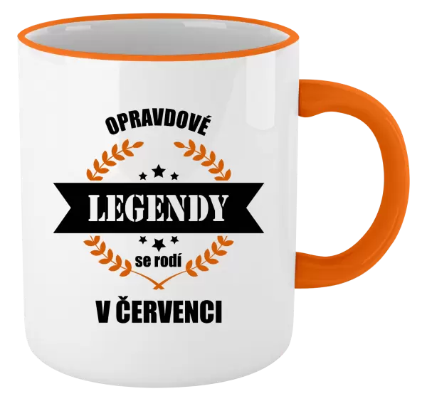 Hrnek Opravdové legendy se rodí v ...