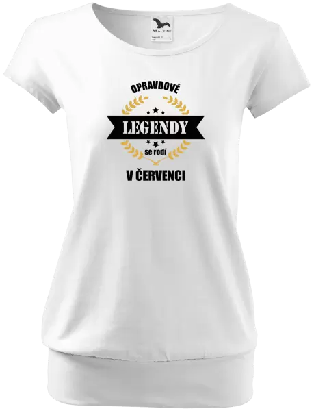 Dámské tričko Opravdové legendy se rodí v ...