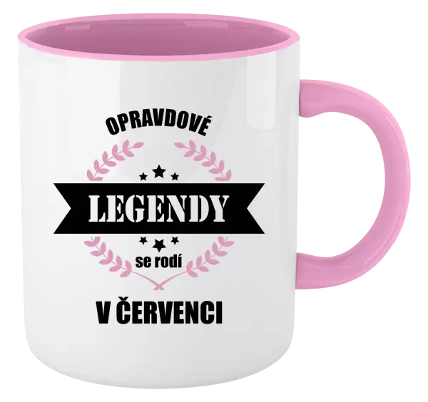 Hrnek Opravdové legendy se rodí v ...