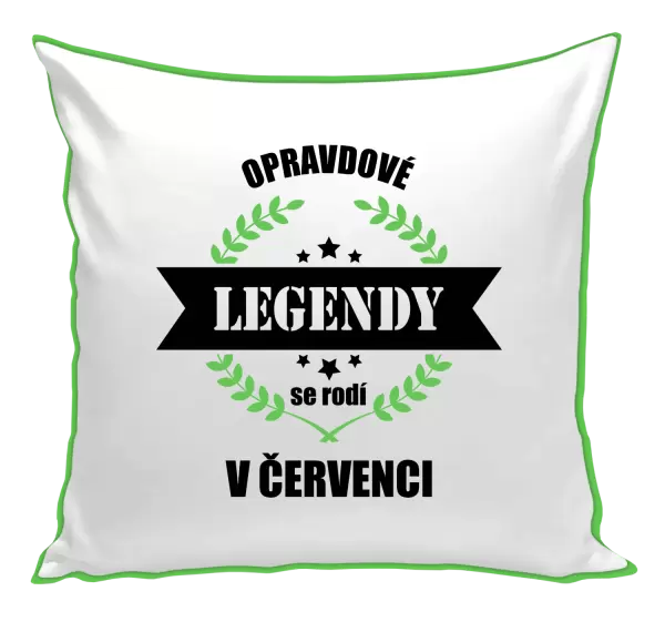 Polštář Opravdové legendy se rodí v ...