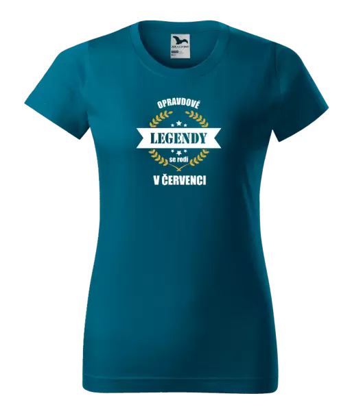 Dámské narozeninové tričko Opravdové legendy se rodí v ...