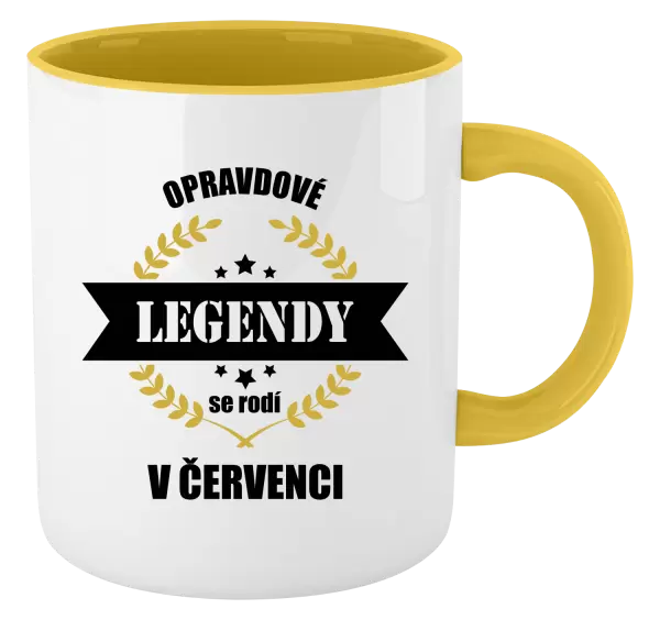 Hrnek Opravdové legendy se rodí v ...