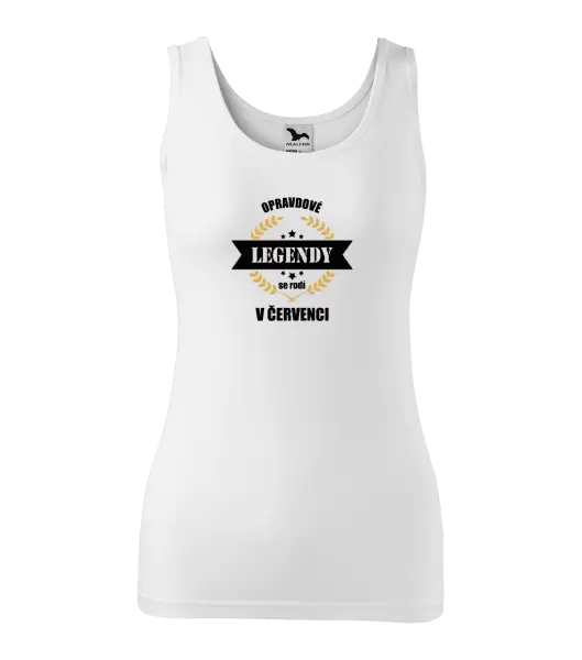 Dámské tílko Opravdové legendy se rodí v ...