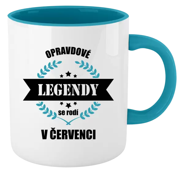 Hrnek Opravdové legendy se rodí v ...