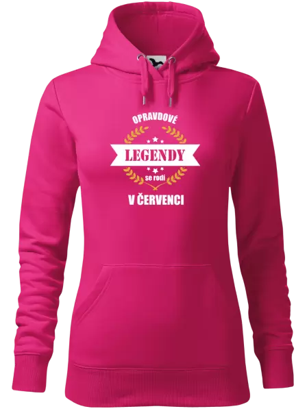 Dámská mikina Opravdové legendy se rodí v ...