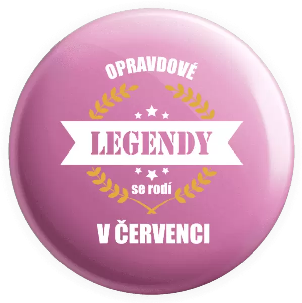 Placka Opravdové legendy se rodí v ...