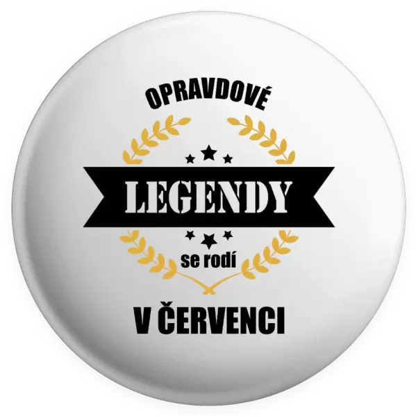 Placka Opravdové legendy se rodí v ...
