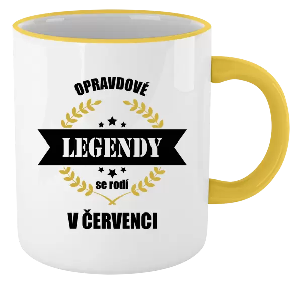 Hrnek Opravdové legendy se rodí v ...
