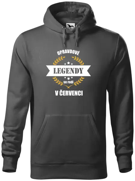 Pánská mikina Opravdové legendy se rodí v ...