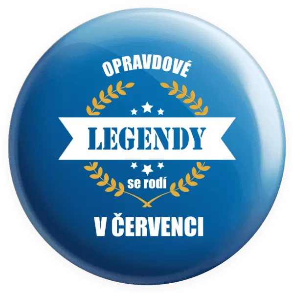 Placka Opravdové legendy se rodí v ...