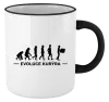Hrnek Evoluce - kurýr