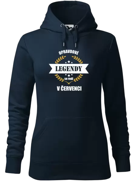 Dámská mikina Opravdové legendy se rodí v ...