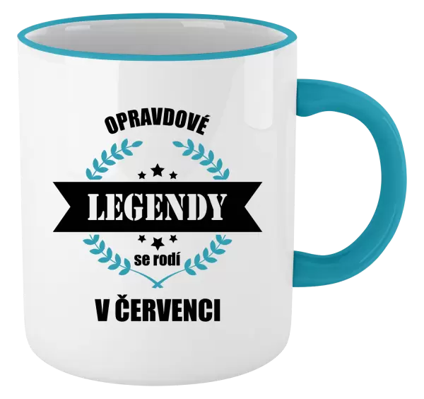 Hrnek Opravdové legendy se rodí v ...