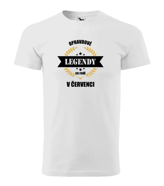 Pánské narozeninové tričko Opravdové legendy se rodí v ...