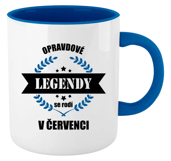 Hrnek Opravdové legendy se rodí v ...