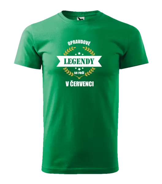 Pánské narozeninové tričko Opravdové legendy se rodí v ...