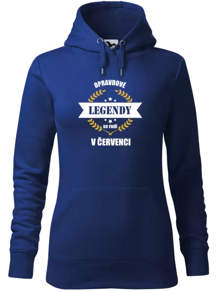 Dámská mikina Opravdové legendy se rodí v ...