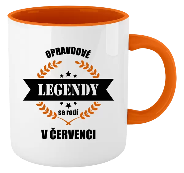 Hrnek Opravdové legendy se rodí v ...