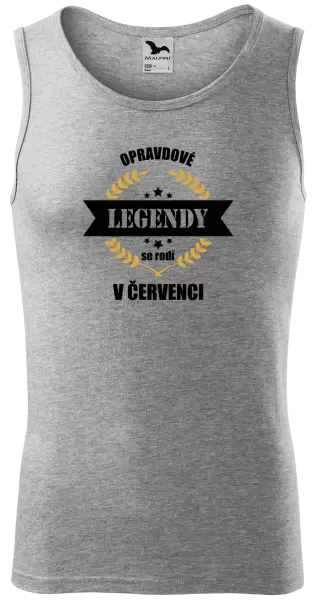Pánské tílko Opravdové legendy se rodí v ...