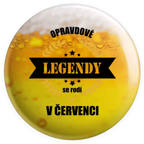 Placka Opravdové legendy se rodí v ...