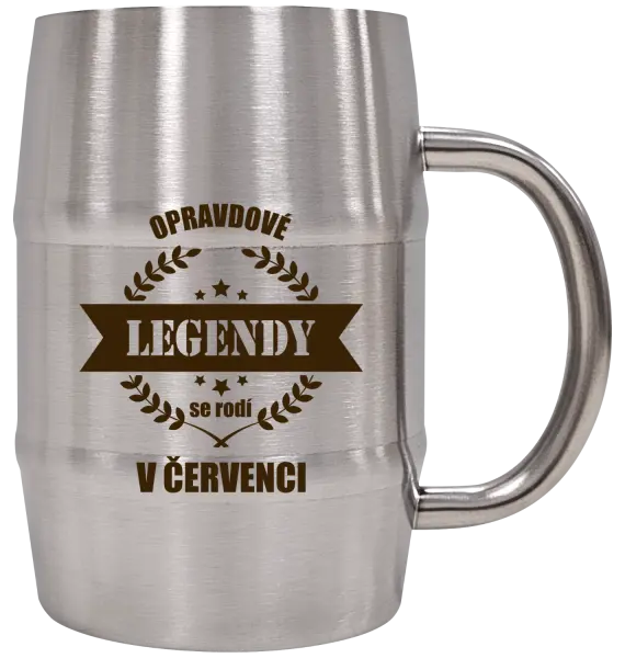 Nerezový chladicí půllitr Opravdové legendy se rodí v ...