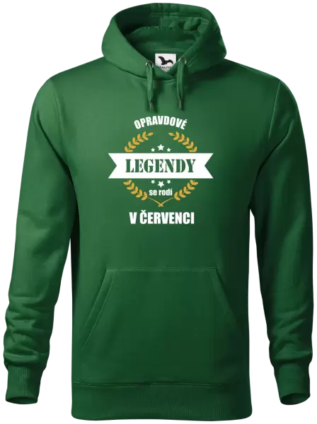 Pánská mikina Opravdové legendy se rodí v ...