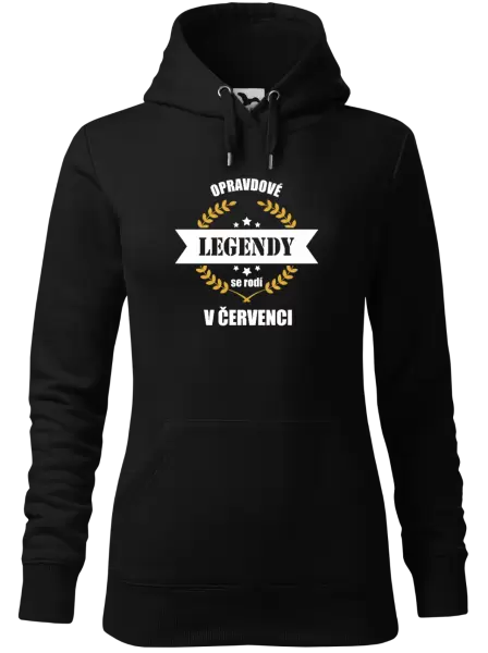 Dámská mikina Opravdové legendy se rodí v ...