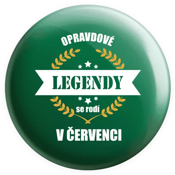 Placka Opravdové legendy se rodí v ...