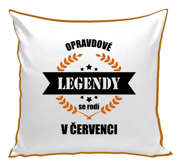 Polštář Opravdové legendy se rodí v ...