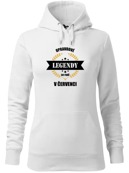 Dámská mikina Opravdové legendy se rodí v ...