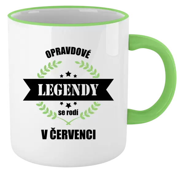 Hrnek Opravdové legendy se rodí v ...