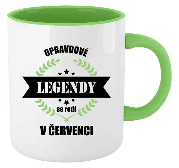 Hrnek Opravdové legendy se rodí v ...