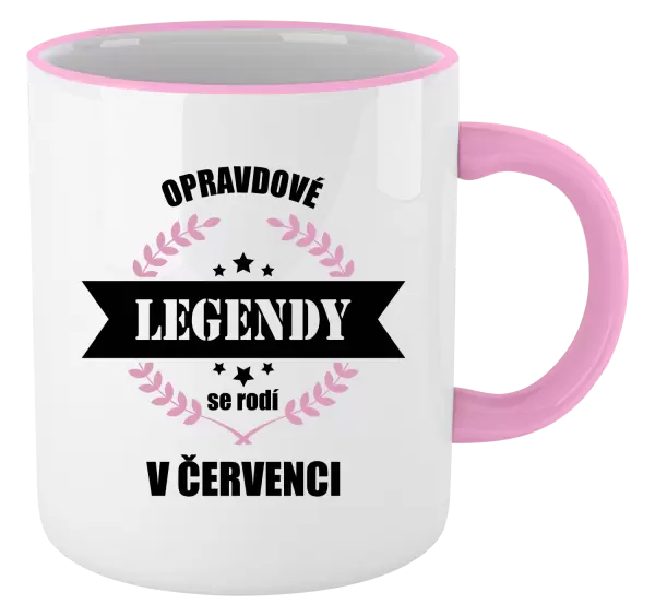 Hrnek Opravdové legendy se rodí v ...