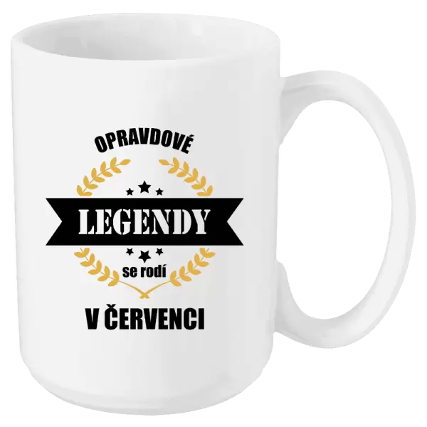 Hrnek Opravdové legendy se rodí v ...