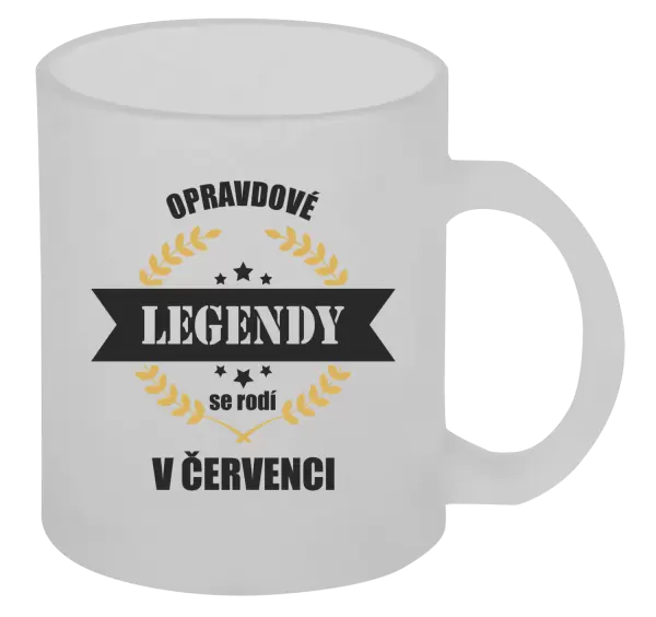 Hrnek Opravdové legendy se rodí v ...