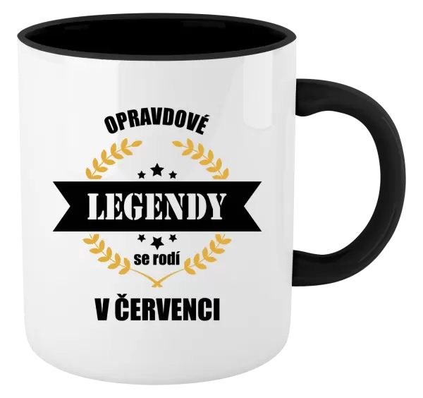 Hrnek Opravdové legendy se rodí v ...