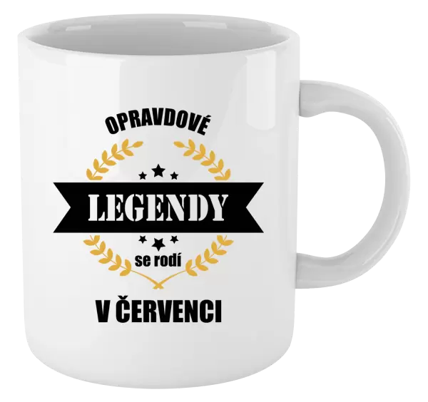 Hrnek Opravdové legendy se rodí v ...