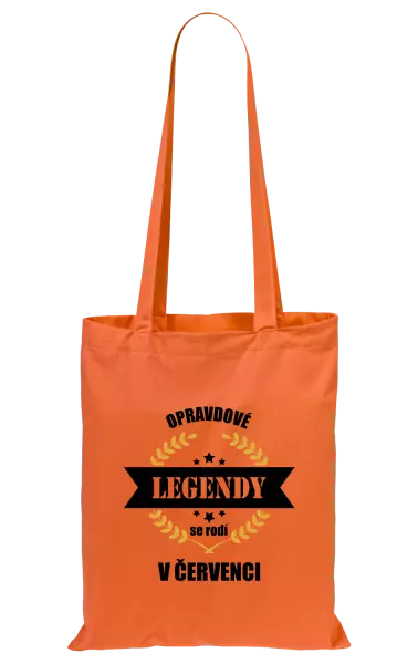 Látková taška Opravdové legendy se rodí v ...