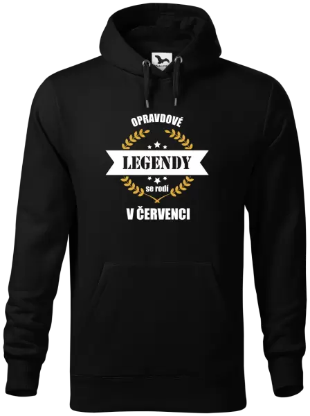 Pánská mikina Opravdové legendy se rodí v ...