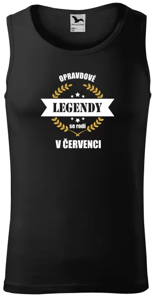 Pánské tílko Opravdové legendy se rodí v ...