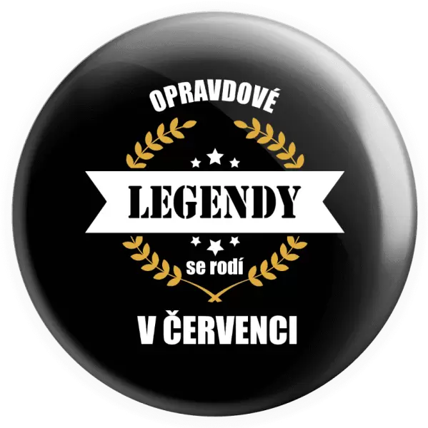 Placka Opravdové legendy se rodí v ...
