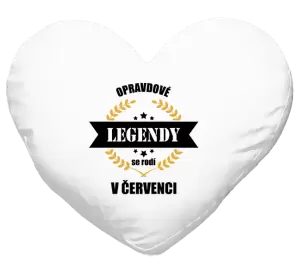 Polštář Opravdové legendy se rodí v ...