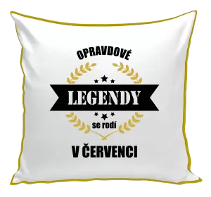 Polštář Opravdové legendy se rodí v ...
