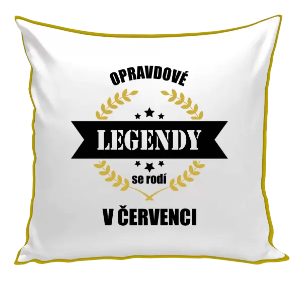 Polštář Opravdové legendy se rodí v ...