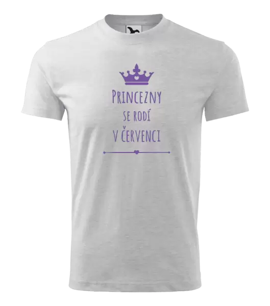 Dětské tričko Princezny se rodí v ...