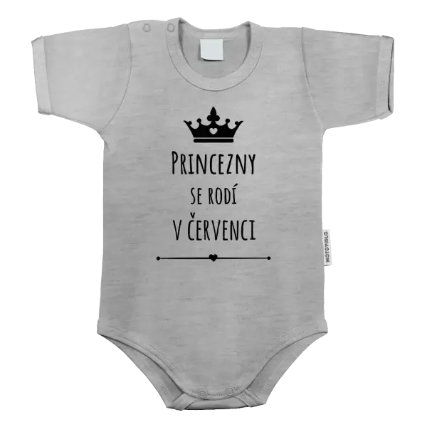 Dětské body Princezny se rodí v ...
