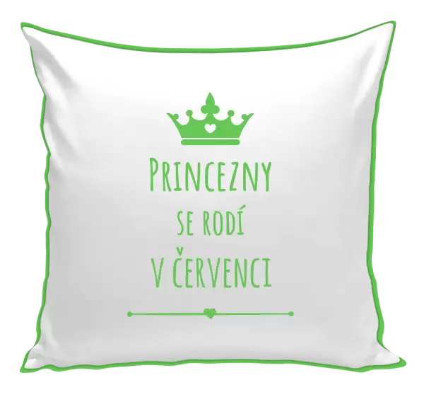Polštář Princezny se rodí v ...